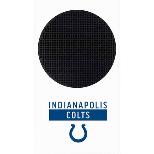 NFL Indianapolis Colts White Performance Series Xbox Series S Console Skin